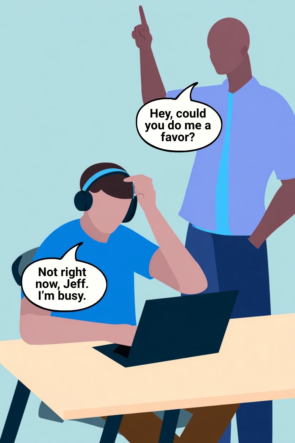 asserting boundaries